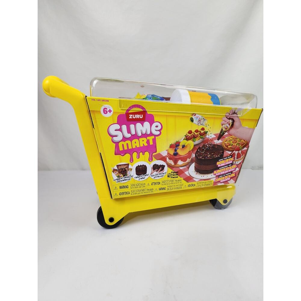ZURU Slime Mart Slime Kit w/ Shopping Cart Kids Craft Set Complete Sealed Costco